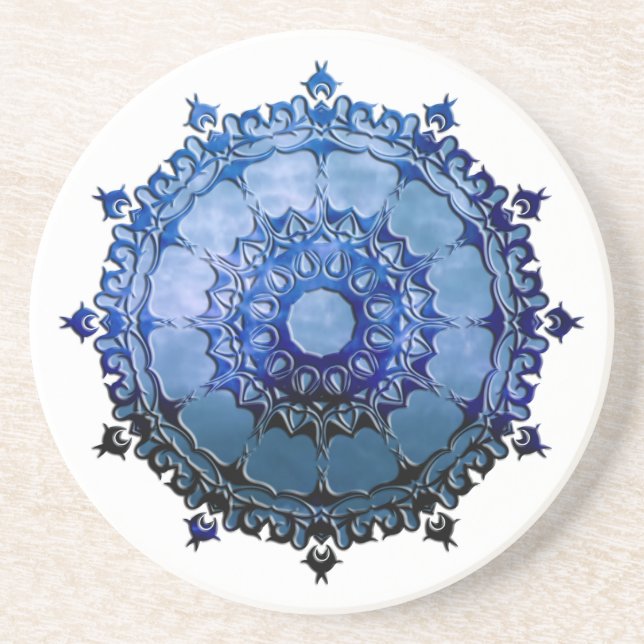 Dessous De Verre En Grès Mandala celtique (Devant)