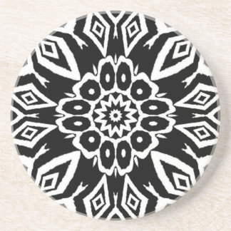 Dessous De Verre En Grès Mandala de minuit