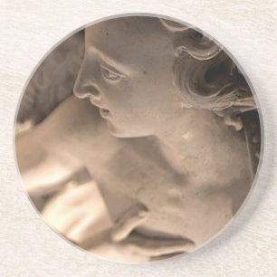 Dessous De Verre En Grès Marble Angel Sculpture Art Imprimer