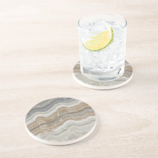 Dessous De Verre En Grès marbre gris marron minimaliste scandinave granit