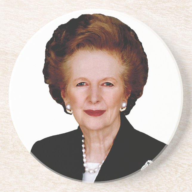 Dessous De Verre En Grès Margaret Thatcher (Devant)