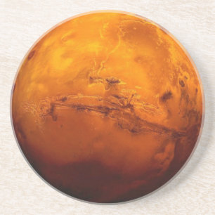 Dessous De Verre En Grès Mars
