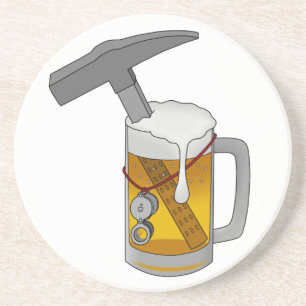 Dessous De Verre En Grès Marteau de bière