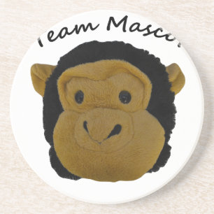 Dessous De Verre En Grès Mascotte de l'équipe