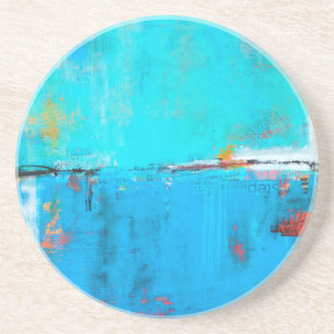Dessous De Verre En Grès Matchbox Blues 5