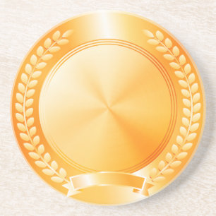 Dessous De Verre En Grès Médaille d'or d'honneur