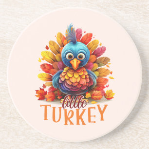 Dessous De Verre En Grès Mignonne Turquie Thanksgiving