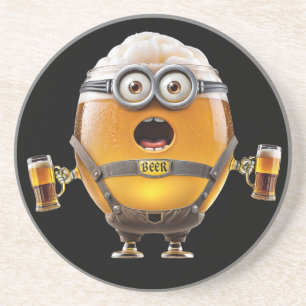 Dessous De Verre En Grès Minion Oktoberfest