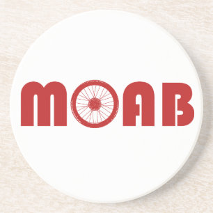Dessous De Verre En Grès Moab (Roue à vélo)