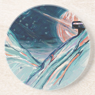 Dessous De Verre En Grès Mon futur chez soi dans l'espace