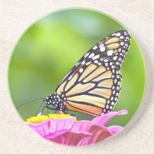 Dessous De Verre En Grès Monarch Butterfly