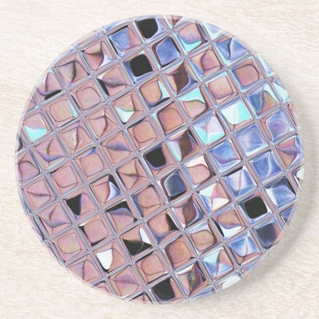 Dessous De Verre En Grès Monde Disco Ball Mirco super (Devant)
