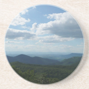 Dessous De Verre En Grès Montagnes Appalaches II Shenandoah