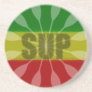 Dessous De Verre En Grès Montez La Pagaie, Paddle Twirl