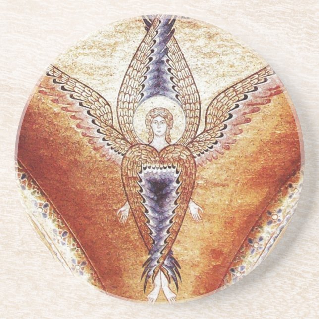 DESSOUS DE VERRE EN GRÈS MOSAIC ANGEL (Devant)
