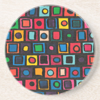 Dessous De Verre En Grès Motif 1 - Dessous de verre de grès