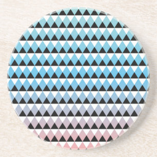 Dessous De Verre En Grès Motif aztèque tribal d'Ombre
