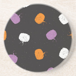 Dessous De Verre En Grès motif citrouille