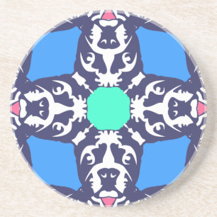 Dessous De Verre En Grès Motif de Bouledogue Français