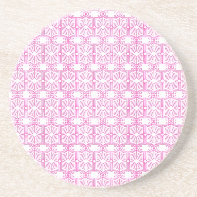 Dessous De Verre En Grès Motif de livre de fin (Devant)
