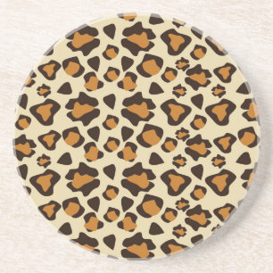 Dessous De Verre En Grès Motif de peau de guépard