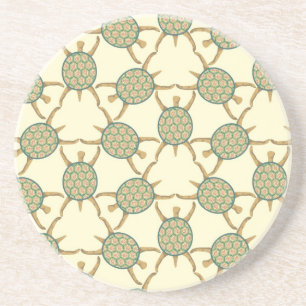 Dessous De Verre En Grès Motif de tortue