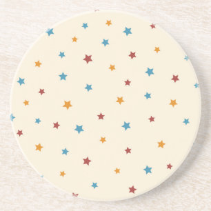 Dessous De Verre En Grès Motif d'étoiles