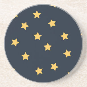 Dessous De Verre En Grès Motif d'étoiles