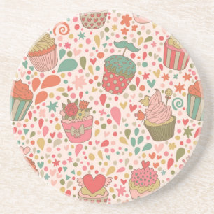 Dessous De Verre En Grès Motif doux