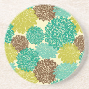 Dessous De Verre En Grès Motif floral