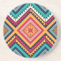 Motif tribal coloré