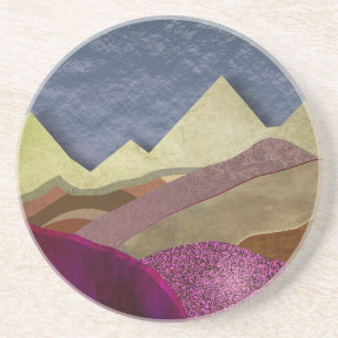 Dessous De Verre En Grès Mulberry Mountains
