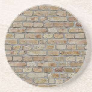 Dessous De Verre En Grès Mur de briques brunes Un design original