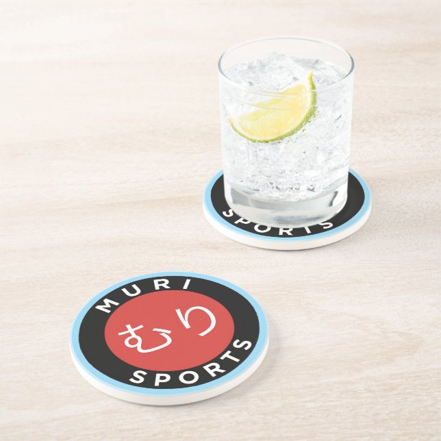 Dessous De Verre En Grès MURI SPORTS Sandstone Coaster (Côté)