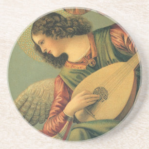 Dessous De Verre En Grès Musicien Ange, Melozzo da Forli, Art de la Renaiss