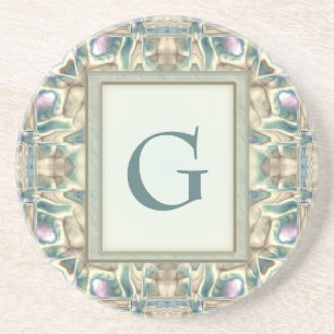Dessous De Verre En Grès Nacre