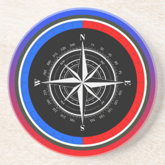 Dessous De Verre En Grès Navigation à la boussole