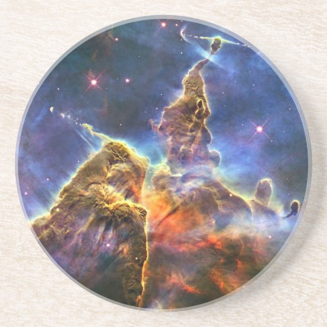 Dessous De Verre En Grès Nebula de Carina (télescope Hubble) (Devant)