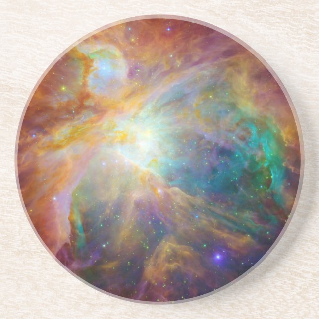 Dessous De Verre En Grès Nébuleuse d'Orion (télescopes de Hubble et de (Devant)