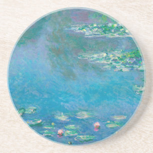 Dessous De Verre En Grès Nénuphars de Claude Monet Fine Art Painting