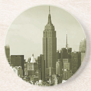 Dessous De Verre En Grès New York