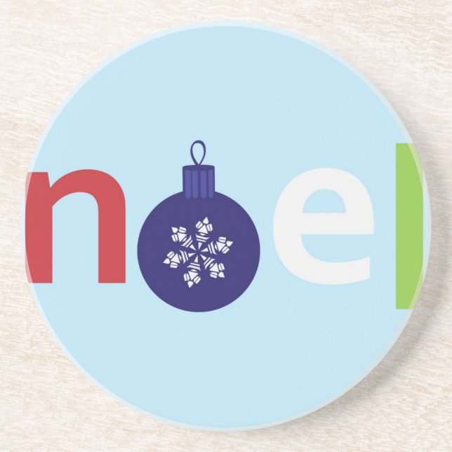 Dessous De Verre En Grès Noel (Devant)
