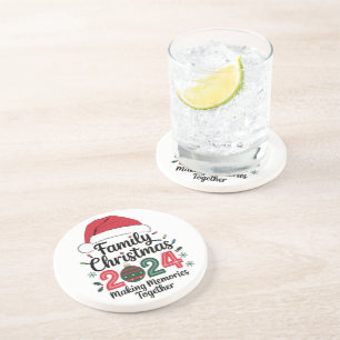 Dessous De Verre En Grès Noël en famille 2024 Créer des souvenirs ensemble
