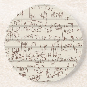 Dessous De Verre En Grès Notes de musique