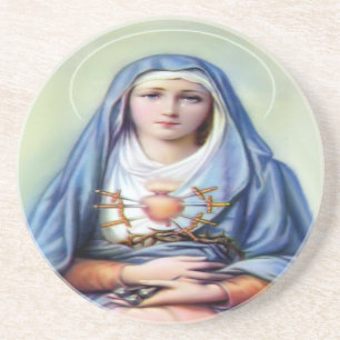 Dessous De Verre En Grès Notre Dame des Douleurs