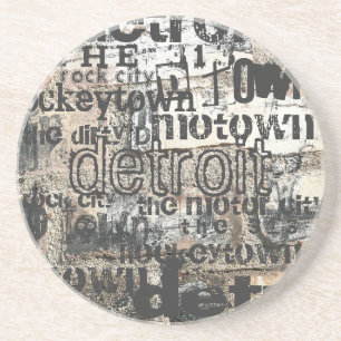Dessous De Verre En Grès Notre Detroit
