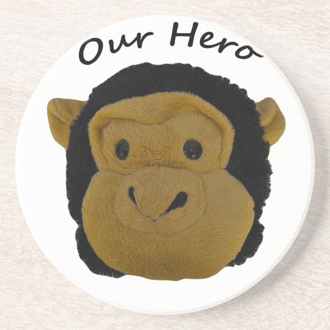 Dessous De Verre En Grès Notre héros (Devant)