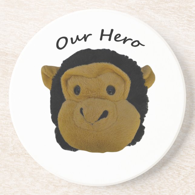 Dessous De Verre En Grès Notre héros (Devant)