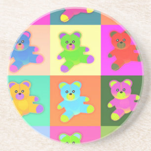 Dessous De Verre En Grès nounours
