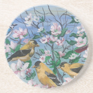 Dessous De Verre En Grès Nouvelle collection d'oiseaux